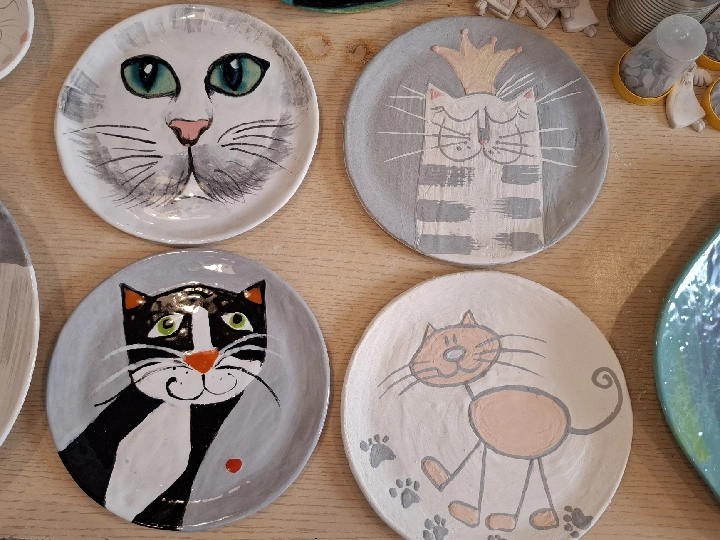talerze ceramiczne